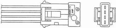 NGK 96046 лямбда-зонд на PEUGEOT 106 I (1A, 1C)
