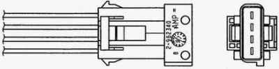 NGK 96324 лямбда-зонд на SAAB 9-3 кабрио (YS3F)