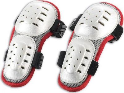 Защита локтей NIDECKER 2016-17 elbow guards Kids white/red (б/р)