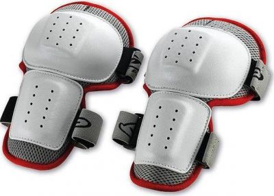 Защита колена NIDECKER 2016-17 Knee guards white/red (б/р)