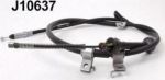 NIPParts J10637 трос, стояночная тормозная система на HONDA ACCORD IV (CB)