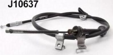 NIPParts J10637 трос, стояночная тормозная система на HONDA ACCORD IV (CB)