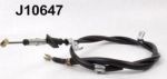 NIPParts J10647 трос, стояночная тормозная система на HONDA ACCORD IV (CB)