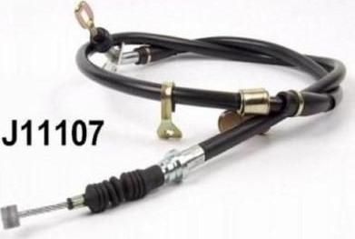 NIPPARTS Трос ручного тормоза MAZDA 323 89-94 лев. (B455-44-410C, J11107)