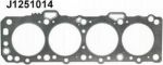 NIPParts J1251014 прокладка, головка цилиндра на NISSAN BLUEBIRD Hatchback (T72, T12)