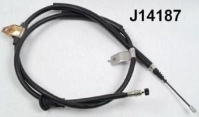 NIPParts J14187 трос, стояночная тормозная система на HYUNDAI SONATA IV (EF)