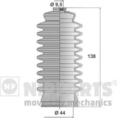 NIPParts J2852001 комплект пылника, рулевое управление на TOYOTA COROLLA Liftback (_E8_)