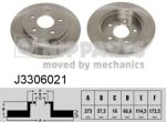 NIPParts J3306021 тормозной диск на DAIHATSU TERIOS (J2_)