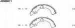 NIPParts J3506011 комплект тормозных колодок на GEELY HQ SRV