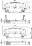 NIPPARTS Колодки тормозные передние Honda Civic 06- (45022-SMG-E01, J3604065)