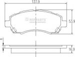 NIPPARTS Колодки диск. Legacy, Impreza 26296AA121 (GDB3205, J3607012)