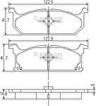 NIPParts J3608004 комплект тормозных колодок, дисковый тормоз на SUZUKI SWIFT I (AA)