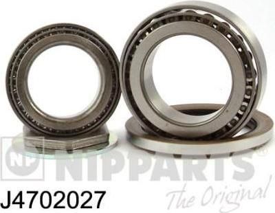 NIPParts J4702027 комплект подшипника ступицы колеса на TOYOTA LAND CRUISER 100 (FZJ1_, UZJ1_)