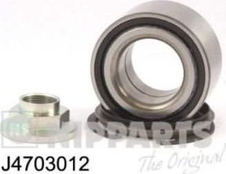 NIPParts J4703012 комплект подшипника ступицы колеса на MAZDA 323 C IV (BG)
