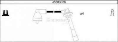 NIPPARTS Ккомплект проводов зажигания (J5383026)