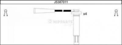 NIPPARTS Провода зажигания зажигания (к-т) SUBARU Impreza/Forester/Legacy III/Outback 2,0/2,5L 98-> (22451AA720, J5387011)