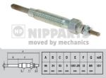 Nipparts Свеча накала NISSAN/MITSUBISHI/KIA/HYUNDAI (J5710300)