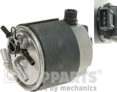 NIPParts N1331052 топливный фильтр на NISSAN QASHQAI / QASHQAI +2 (J10, JJ10)