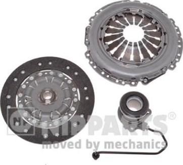 NIPParts N2030901 комплект сцепления на CHEVROLET AVEO седан (T300)