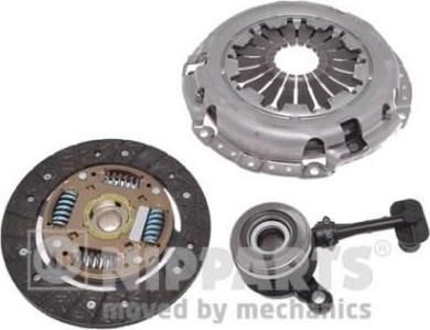 NIPParts N2031008 комплект сцепления на NISSAN QASHQAI / QASHQAI +2 (J10, JJ10)