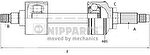 NIPParts N2804001 приводной вал на HONDA CIVIC VI Hatchback (EJ, EK)