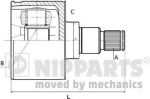 NIPParts N2831004 шарнирный комплект, приводной вал на NISSAN 100 NX (B13)