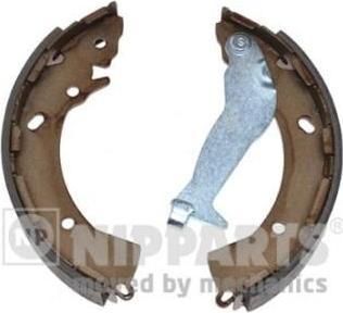 NIPParts N3500533 комплект тормозных колодок на HYUNDAI i10 (PA)