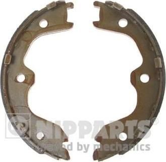 NIPPARTS Колодки тормозные барабанные задние (ручной тормоз) NISSAN TEANA 2004-2007 (44060-8J00K, N3501060)