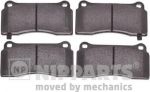 NIPParts N3611056 комплект тормозных колодок, дисковый тормоз на NISSAN GT-R (R35)