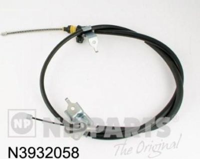 NIPParts N3932058 трос, стояночная тормозная система на TOYOTA YARIS (NHP13_, NSP13_, NCP13_, KSP13_, NLP13_)