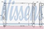 NISSENS Радиатор основной CHEVROLET Aveo/Lanos 1.2/1.4L 05-08 /МКПП/AC- (61636)