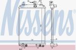 Nissens 617547 радиатор, охлаждение двигателя на DAIHATSU MATERIA (M4_)