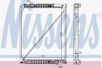 NISSENS Радиатор охлаждения двигателя MB Actros OM 541/542 c1996-2002гг 952x808x42 (62649A)