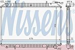 NISSENS Радиатор охлаждения двигателя NISSAN SERENA (95-) 1.6 i 16V (214007C700, 62976A)