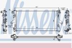 NISSENS Радиатор основной CITROEN/FIAT/PEUGEOT all Bus 06->/780x368x32mm (63555A)
