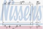 NISSENS Радиатор Suzuki Baleno (EG) 1,3/1,3i 16V/1,6i 16V/1,8GT 95-00 (1770060G00, 64177)