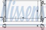 NISSENS Радиатор основной VW Passat B3/B4 1.6/1.8L all AC- /525x320x32 (651741)