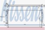 NISSENS Радиатор основной VW Passat B3/B4 1.6/2.0L 16V/1.9TDI /АКПП/AC+ (3A0121253AB, 65256)