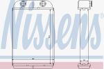 Nissens 71452 теплообменник, отопление салона на FIAT STILO (192)