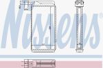 NISSENS Радиатор отопителя SAAB 9000 88-98 (280x157x33mm) (7496441, 73382)