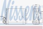 NISSENS Радиатор отопителя RENAULT LOGAN/DUSTER/SANDERO 1.2-2.0/1.5D 04- (76512)