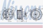 Nissens 87118 вентилятор салона на 3 (E90)