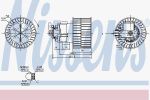 NISSENS Моторчик печки OPEL CALIBRA (90-) 2.0 i (87154)