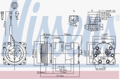 Nissens 89220 компрессор, кондиционер на IVECO EuroStar