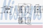 NISSENS Kompressor STANDARD AC-COMPRESSOR (899914)