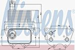 Nissens 90659 Радиатор масляный VAG A3/A4/OCTAVIA/SUPERB/PASSAT/TIGUAN 1.8T/2.0T 03-