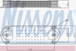NISSENS Радиатор масляный VOLVO (теплообменник) (90763)