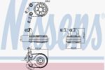 Nissens 90794 масляный радиатор, двигательное масло на FIAT STILO (192)