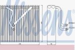 NISSENS ИспарителькондиционераADA3VWGolfVI/JettaIV/Tiguan (92163)