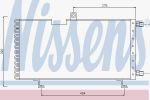 Nissens 94005 конденсатор, кондиционер на PEUGEOT 205 I (741A/C)
